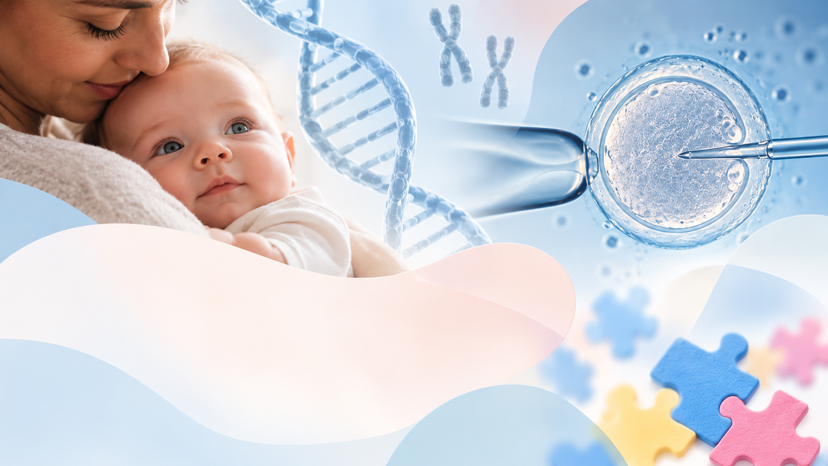 ¿La fecundación in vitro causa autismo? Evidencia científica sobre FIV, ICSI y genética